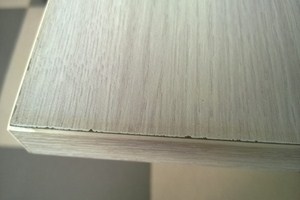 dán cạnh tủ bếp Laminate chưa chuẩn