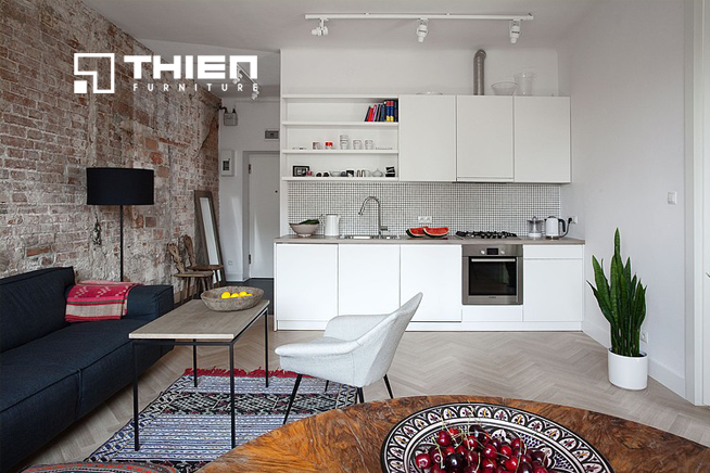 Thiết kế bếp đẹp cho nhà nhỏ