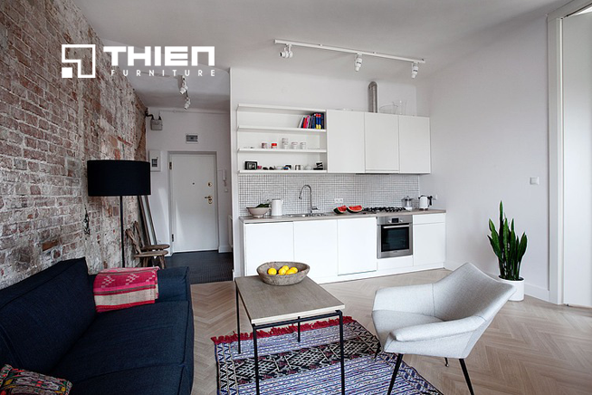 Thiết kế tủ bếp cho căn hộ nhỏ