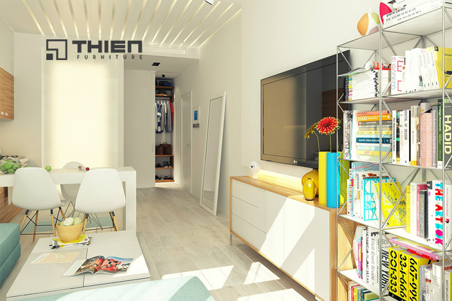 Làm tủ bếp cho căn hộ 70m2