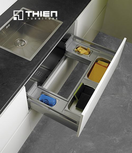 Ý tưởng thiết kế tủ bếp 08