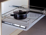 Giá xoong nồi INOX nan, cánh mở