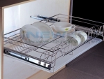 Giá úp bát INOX nan cánh mở