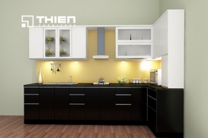 Tủ bếp gỗ công nghiệp - CN01