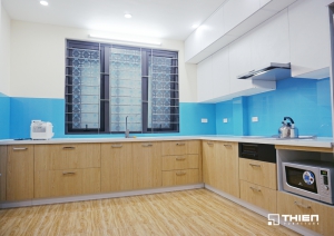 Công trình tủ bếp ở Nhân Hòa - Thanh Xuân