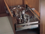 Giá xoong nồi INOX hộp, cánh kéo