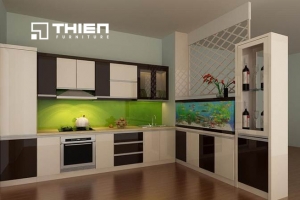 Tủ bếp gỗ công nghiệp - CN07