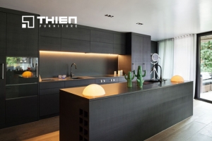 Tủ bếp Laminate có bàn đảo - LAM45