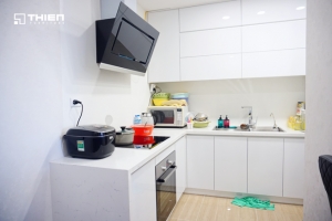 Công trình tủ bếp ở Five Star Kim Giang - Hà Nội