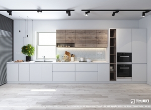 Mẫu tủ bếp Laminate - LAM54