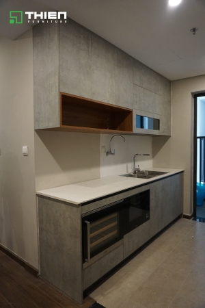Tủ bếp tại Chung cư Sun Grand City Ancora