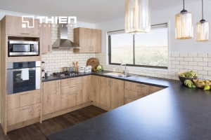 Tủ bếp Laminate chữ U - LAM42
