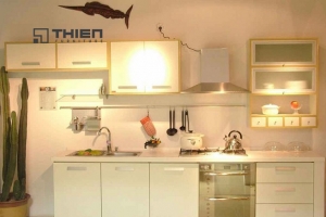 Tủ bếp gỗ công nghiệp - CN03